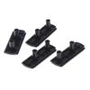 4 Pack High Chair Foot Rest Replacement Parts Non Slip Textured Surface for Baby Kids Dining Feeding Chairs