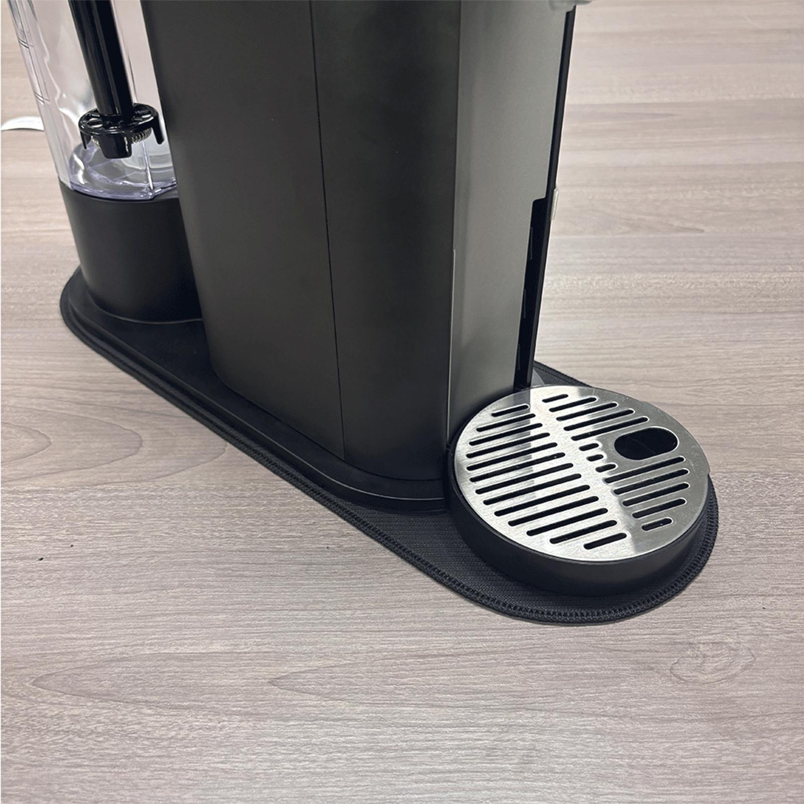 Sliding Pad For Coffee Maker Coffee Machine Pad With Strap Anti-Slip Base Cushion 16.5 X 5.9 Inch For Serving Cafe Counter