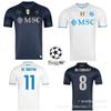 24-27 Serie A Neapel Trikot Nr. 11 De Bruyne, Luca AC5 Kudwinter Fußballtrikot