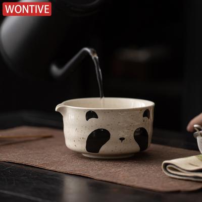2-8 Cute Animal Matcha Tea Set Whisk Stand Tea Brush Ceremony Matcha Bowl Grinder Brushes Tea Tools Holder Tea-making Accessorie