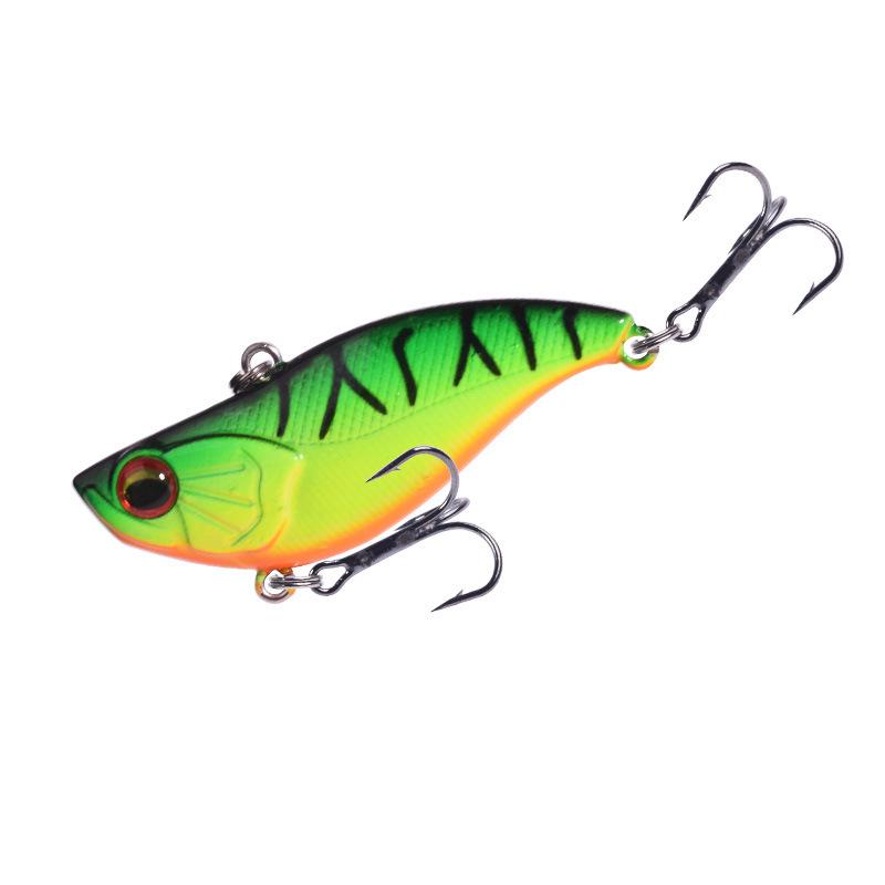 Hochgewichtiges vibrierendes Köder mit klingenden Perlen für weite Würfe und Schwimmen in voller Tiefe.