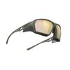 Rudy Project AGENT Q Sport Sonnenbrille Olive, Matt/Multi-Laser Gold, SP705713-0000