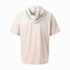 Men's Summer Quick Dry Short Sleeve Hoodie UPF 50 Plus Sun Protection Lightweight Fishing Sports Hooded Shirt