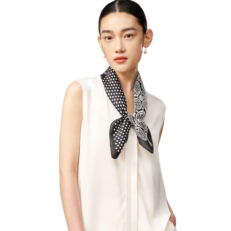 Shanghai Story 100% Mulberry Silk Square Scarf