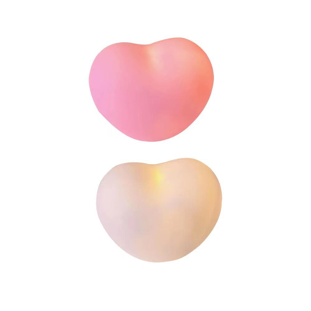 Luce Notturna a Forma di Cuore d'Amore Luce d'Atmosfera Comodino Camera da Letto Luce per Dormire Luce Notturna Morbida Decorazione da Tavolo