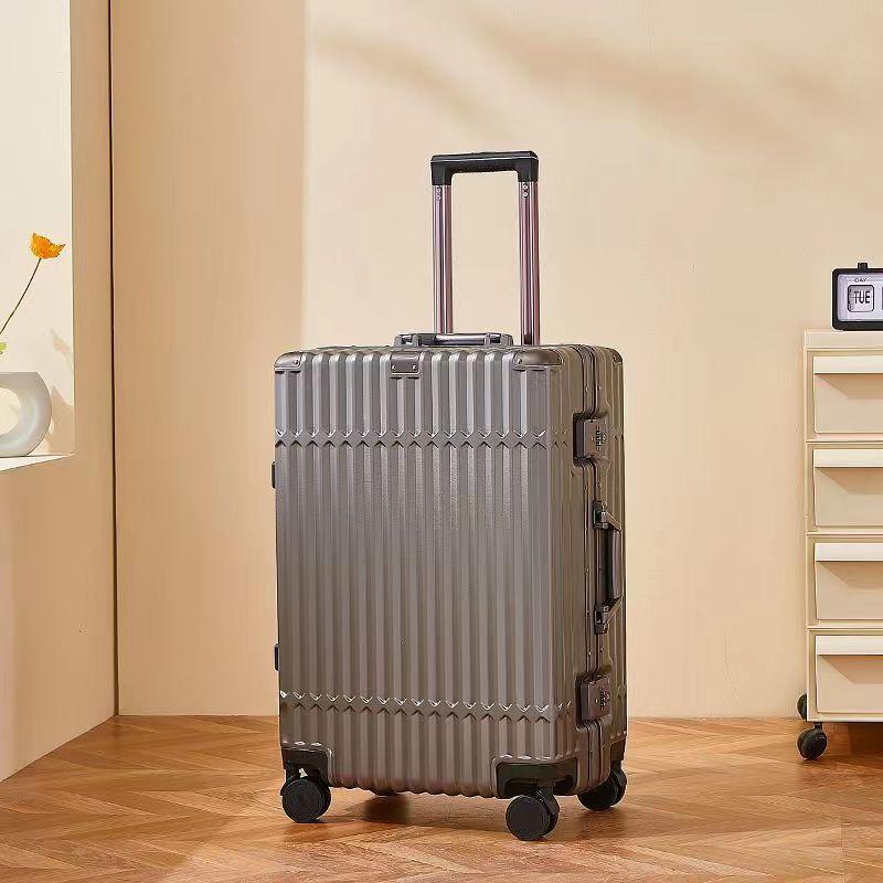 JOURHEY SHI Aluminum Frame Durable Travel Suitcase