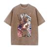 Jujutsu Kaisen Okkotsu Yuta Cool Graphic Tshirt Men Women Clothing Short Sleeve Cotton T-shirts Washed Tee Harajuku Male T Shirt