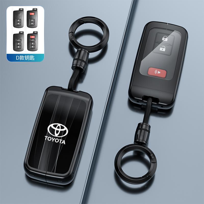 2026 Hot For Toyota Hub Caps Newly Car Key Case Cover Protective Shell Fob For Toyota RAV4 Highlander Avalon Sequoia Tundra Taco