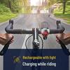 Universal Solar Mountain Bike Light & Super Loud Bell