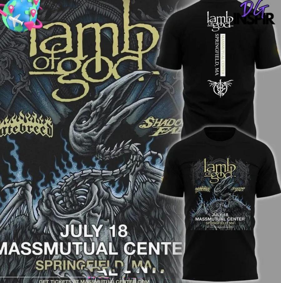 Lamb Of God Tour 2026 T-shirt size S-5XL S
