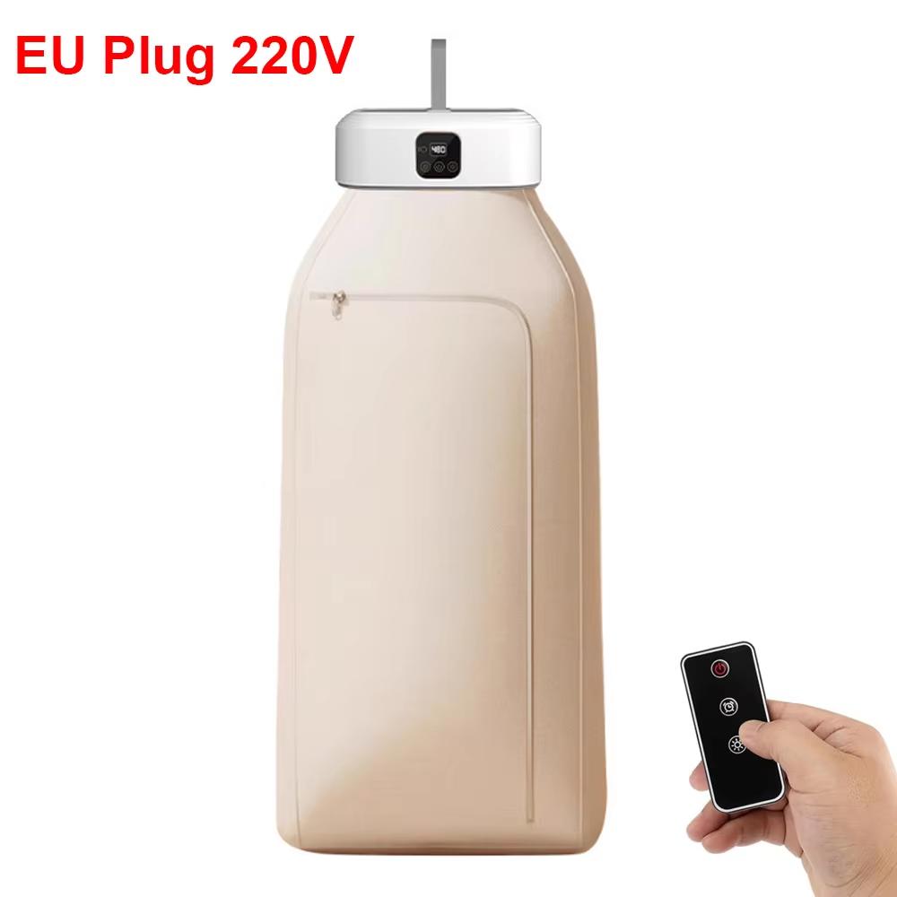 HOMEFISHMultifunctional Dryer Electric Clothes Home Cabinet Floor Machine Dryers Warm Air Dryer With Timing Home with Remote EU