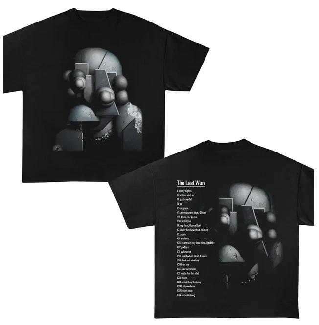 Gunna The Last Wun Album Shirt, Vintage Rap Tee Gunna Hip Hop Graphic Print T-Sh S