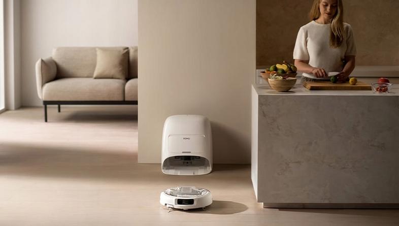 Dji romo a white cleaning robot
