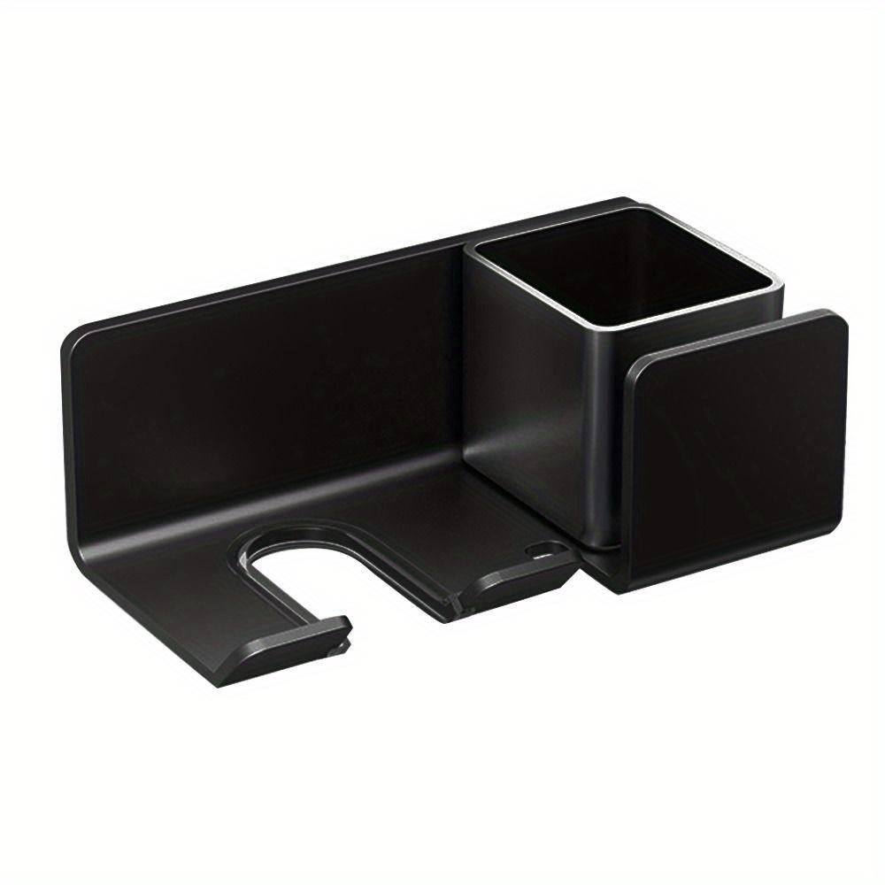 Držák fénu s úložným boxem Podpora fénu Organizér na fén Multifunkční stojan na holicí strojek a fén Stojan na žehličku na vlasy