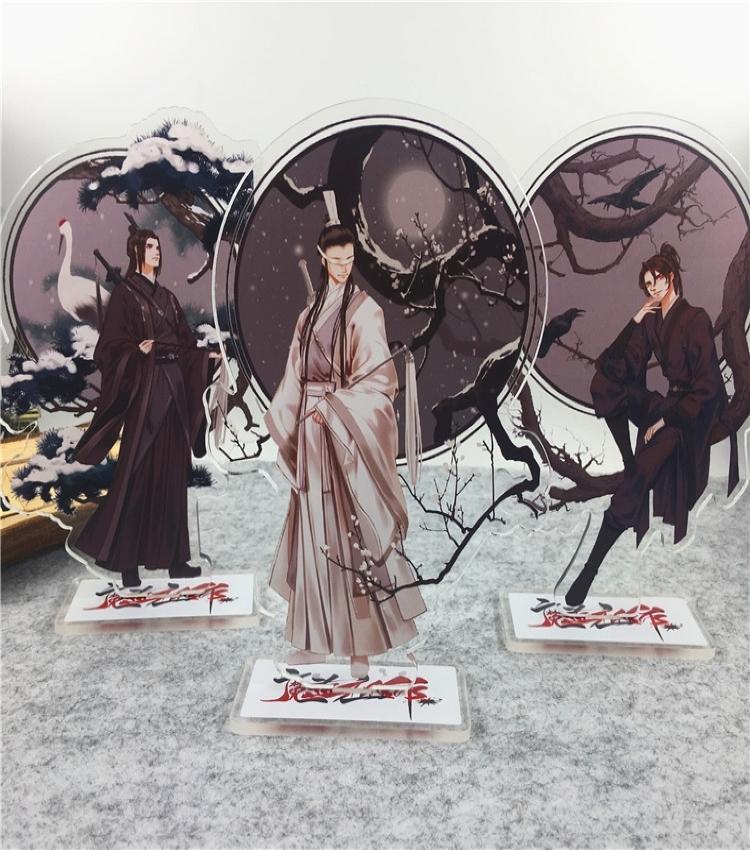 Anime Mo Dao Zu Shi Acrylic Figure Stand Model Anime Desk Decoration Collection Plate Holder Cosplay