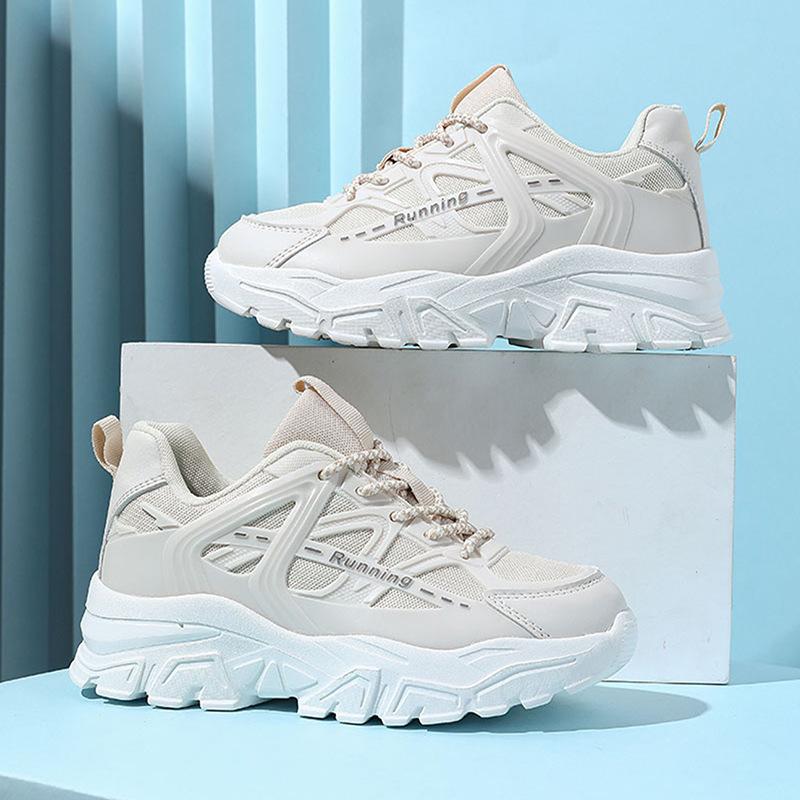 Thick-soled heightening dad shoes are breathable and comfortable, casual sports single shoes, outdoor trendy shoes