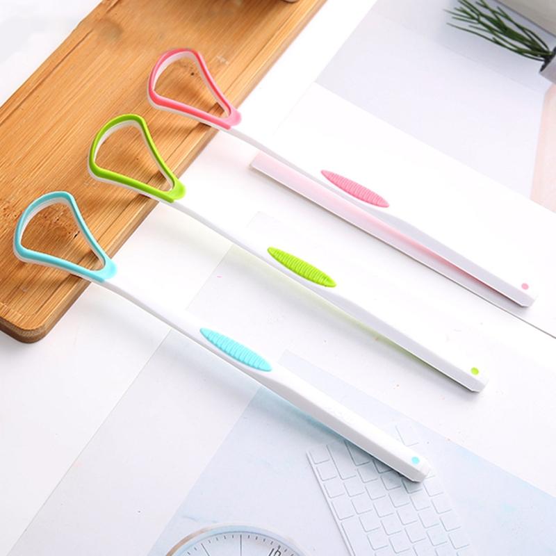 Tongue Scraper Cleaner for Fresh Breath Oral Hygiene Brush Helps Remove Bacteria and Fight Bad Breath Effectively