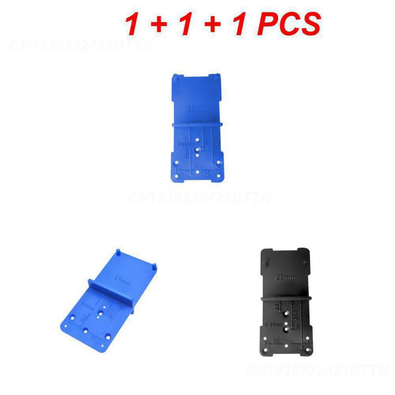 1~4 ADET Delik Delme Kılavuzu Hedeflenen Tasarım Boyutu Abs Konumlandırma Plakaları Zımba Ağaç İşleme Aleti Delme Konumlandırma Plakası