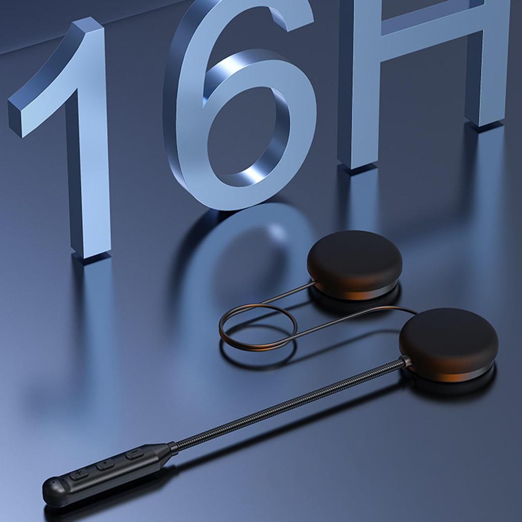 Mdikawe Motorcycle Headset, Helmet Compatible Motorcycle Headsets - Wireless Smart Income Auto Answer Ultra