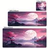 Pink Sakura Anime Mousepad Landscape Gaming Mouse Pad Xxl Mouse Mat Big Carpets Pc Computer Accessories Stitch Stuff Deskmat Rug