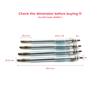 BGP94-1 4 Pieces Glow Plug Auxiliary Heater 11 Volt 7701057806 1214079 for Opel Renault Saab 3.0 Engine