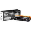 1 PK 48A|CF248A Black Toner Cartridge 2,000 Pages High-Yield Compatible 48A|CF248A, Replacement for HP M15a M15w M28a M28w M29w M30w M31w Printer