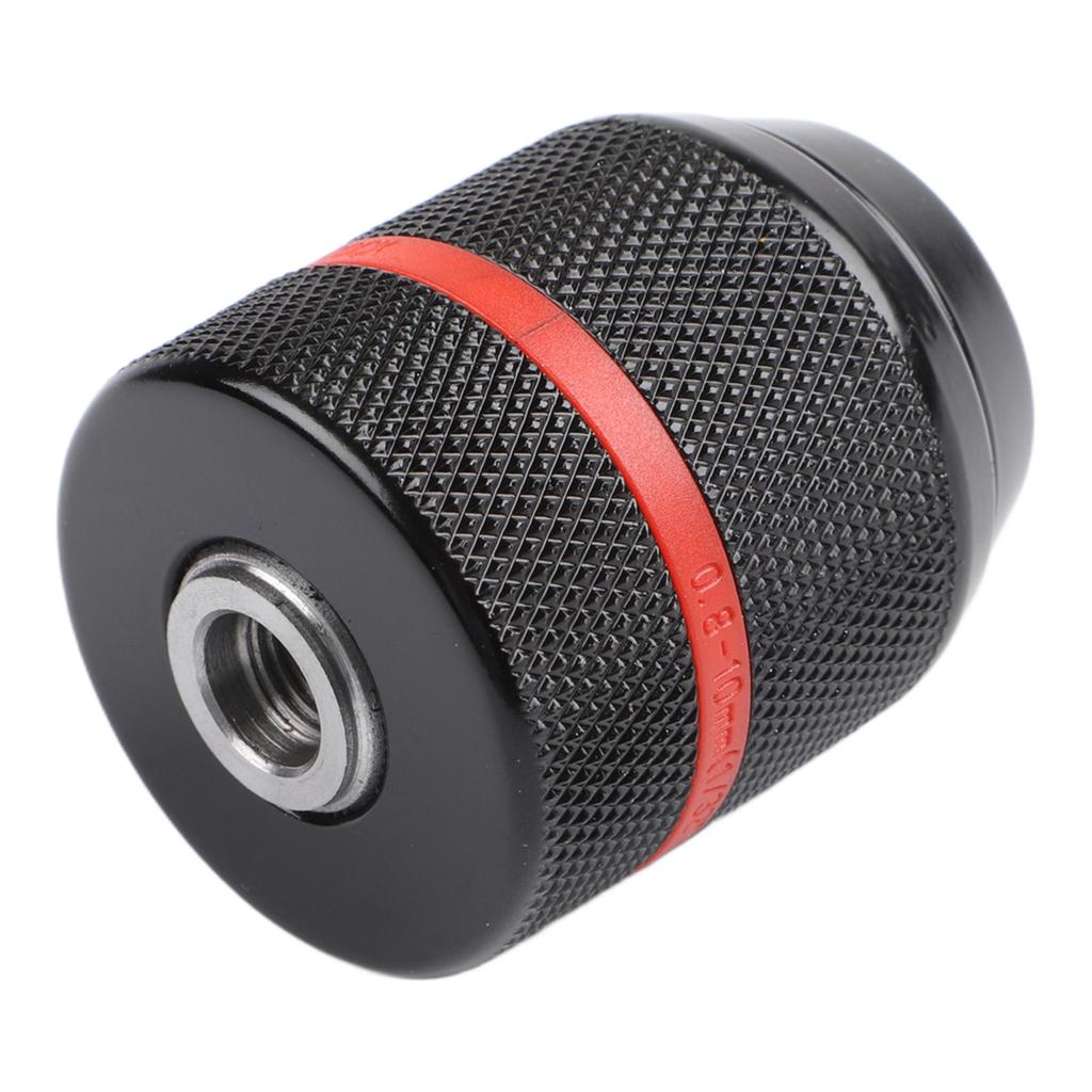 Ratchet Keyless Metal Drill Chuck 3824UNF Thread 0 810mm for Electric Drill with Self Locking and Enhanced Clamping Force