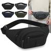 Men's Waterproof Outdoor Sports Bag Pouch Korean-Style Waist Fanny Pack Crossbody Male Banana Chest Package