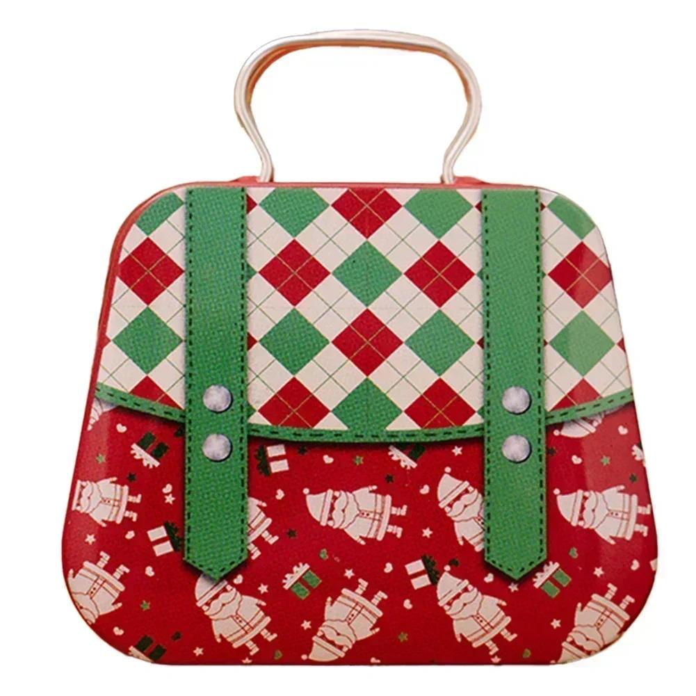 Charming Holiday Decor As Show Metal Cookie Box Ample Space For Treats Effortless Portability For Holiday Treats