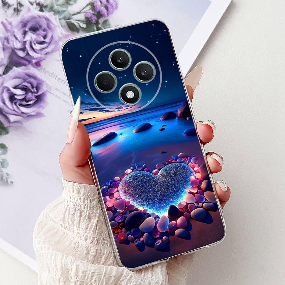 For Oppo Reno 12F 4G Case CPH2687 Stylish Butterfly Painted Cover Soft Silicone Case For Oppo Reno12 F Reno 12 FS Reno12F Bumper