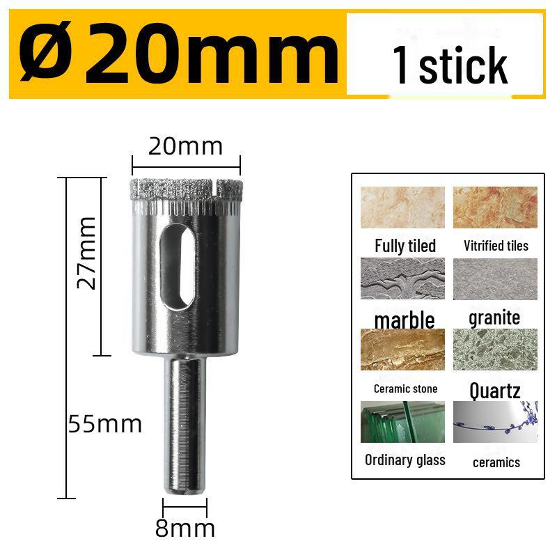 Diamond Hole Opener & Glass Drill Bit for Marble and Buddha Beads