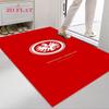 Eintracht Frankfurt Teppich für Wohnzimmer Schlafzimmer Zuhause Sofadekoration, Rutschfeste Bodenmatte für Kinder zum Spielen