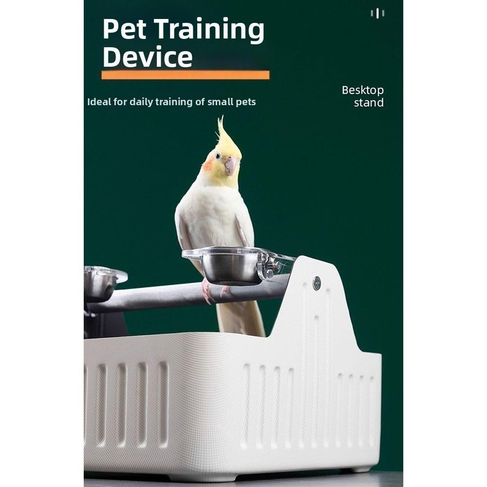 Easy Clean Parrot Fixed-Point Defecation Station Bird Defecation Station  Parakeet