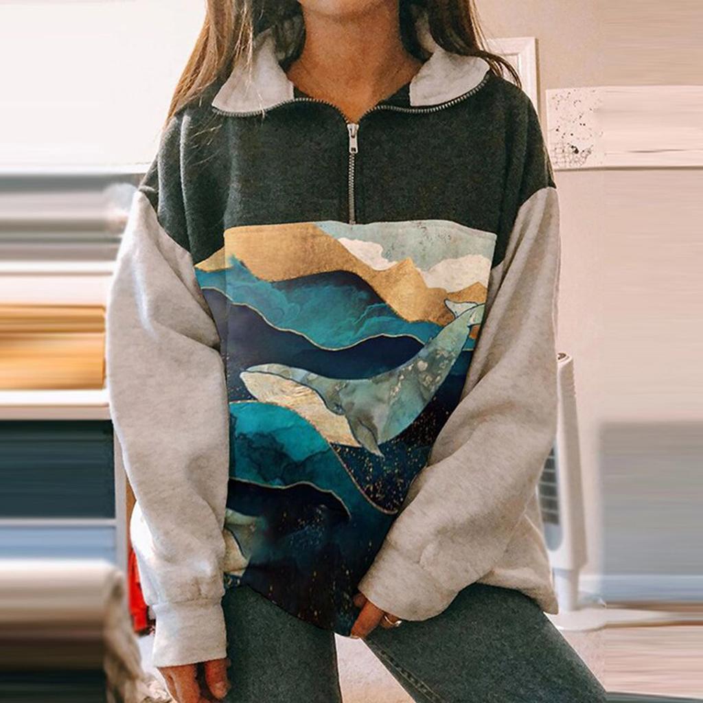 mountain treetop sweatshirt