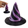 Spiral Witch Hat 3D Printed Passthrough Fidget Toy, Halloween Spooky Party Supplies Sensory Stress Relief Toy for Kids Adults, Favors Festive