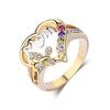 Hand-decorated Love-shaped Mother's Ring Mother's Day Gift MOM Ring