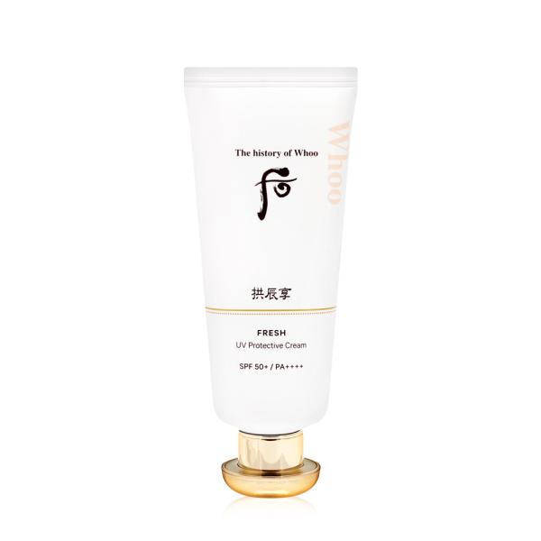 THE WHOO Gongjinhyang Jinhaeyoon Fresh Sun 60ml/Skin-soothing daily sunscreen
