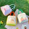 Oxford Cartoon Lunch Box Bag Thickened Waterproof Aluminum Foil Student Lunch Bag Three-Dimensional Insulated Bags Outdoor