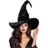 Cadılar Bayramı Katlamalı Cadı Büyücü Siyah Şapka Parti Cosplay Kostüm Başlık Şeytan Şapkası Aksesuarlar Kadın Kostüm Aksesuarı Cosplay Partisi İçin