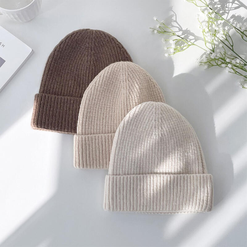 

Шапка Nomio зимняя шапка свитер для пары мягкий beige