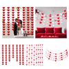 Felt Heart Garland Banner Valentine's Day Decoration Wall Decoration Romantic