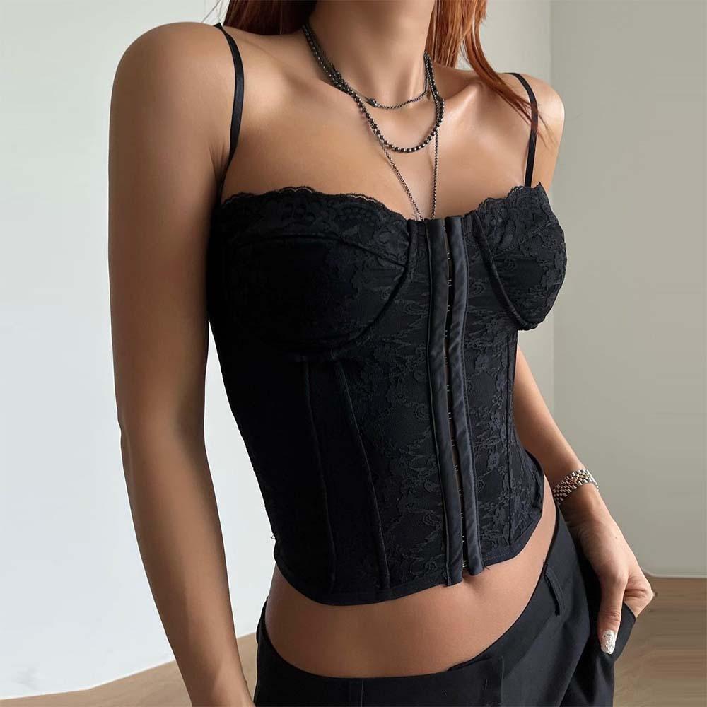 The popular Spice Girls women's clothing in Europe and America can be adjusted to gather and wrap the chest.