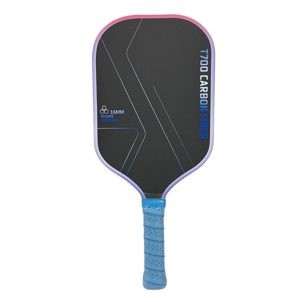 Paletă Pickleball din Fibră de Carbon T700 cu Glazură Texturată Pânză, Grosime 16 mm, Calitate Profesională pentru Competiție.
