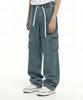 CREAM SODA LAB Crsdel Standard Cargo Denim Pants Blue