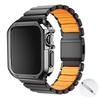 Curea magnetică din silicon de titan pentru Apple Watch Ultra 3/2 49mm Seria 11 10 46mm Bandă metalică pentru Iwatch 9 8 7 45mm 6 SE 5 44mm