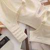 Naked seamless underwear women's small breasts gather summer thin styles, close secondary breasts, jelly strips, anti-sagging summer bra upper support
