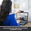Logitech - webcam ultra hd pro buisiness brio - noir