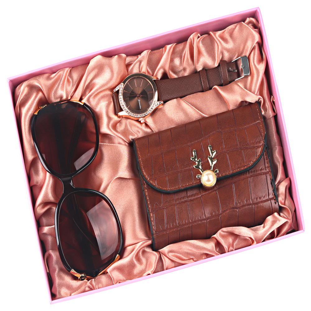 Women's Fashion Quartz Watch Gift Set - Perfect for Birthdays for Girlfriends and Family