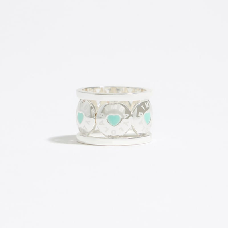 BIMBA Y LOLA [24SS] BIMBA Y LOLA Blue Candy Logo Ring B245AIR008BLD