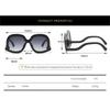 Oversized Big Frame Sunglasses Women Fashion Vintage Trending Sun Glasses Punk Luxury Brand Designer Sexy Ladies Shades Uv400